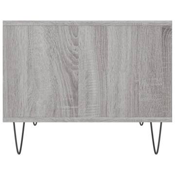 Elegant Grey Sonoma Coffee Table - 60x50x40 cm