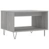 Elegant Grey Sonoma Coffee Table - 60x50x40 cm