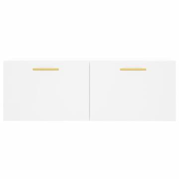 Wall Cabinet White 100x36.5x35 cm - Stylish Storage Solution