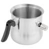 HI Double-Walled Milk Pot 1.2 L Stainless Steel - Hipomarket