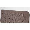 RIDDER Non-Slip Bath Mat Playa 80x38 cm Black - Safe & Stylish