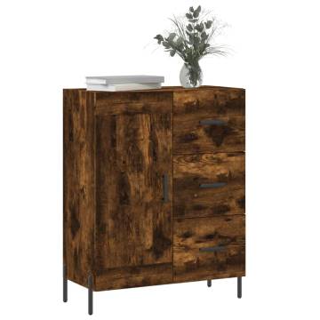 Classic Smoked Oak Sideboard | Stylish Engineered Wood Storage