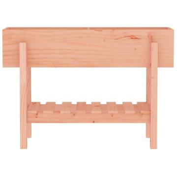 Garden Raised Bed 101x30x69 cm - Solid Douglas Wood