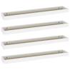 Loggia Wall Shelves Set - Oak & White 80x15x4 cm | HipoMarket