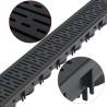 Drainage Channels Plastic 2 m - Durable Outdoor Water Management