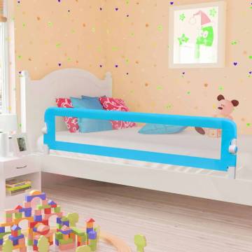 Toddler Safety Bed Rail Blue - 180x42 cm | HipoMarket