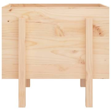 Garden Planter 62x50x57 cm - Solid Pine Wood for Your Garden