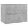 Sink Cabinet Concrete Grey 60x38.5 cm | Stylish Bathroom Storage