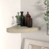 Floating Corner Shelf Oak 25x25x3.8 cm MDF Colour oak Size 25 x 25 x 3.8 cm Quantity in Package 1 Number of Pieces 