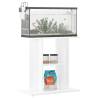 High Gloss White Aquarium Stand | 60x30x60 cm | Durable & Stylish