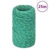 Boat Rope Green 2 mm 25 m Polypropylene Colour green Quantity in Package 1 Length 25 m Diameter 2 mm 