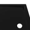 Rectangular ABS Shower Base Tray Black 70x90 cm | HipoMarket