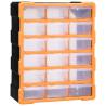 Multi-drawer Organiser with 18 Drawers - 38x16x47 cm