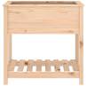 Solid Pine Planter with Shelf - 82.5x54x81 cm | HipoMarket