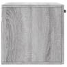 Wall Cabinet Grey Sonoma - 60x36.5x35 cm Engineered Wood