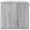 Wall Cabinet Grey Sonoma 80x36.5 cm - Stylish Storage