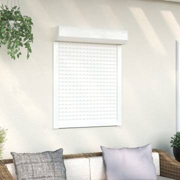 Roller Shutter Aluminium 70x100 cm White | HipoMarket