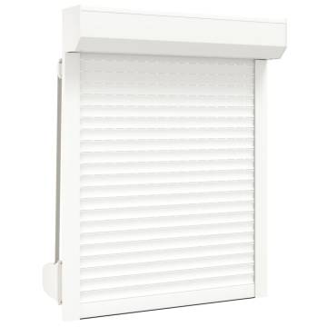 Roller Shutter Aluminium 70x100 cm White | HipoMarket