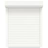 Roller Shutter Aluminium 70x100 cm White | HipoMarket