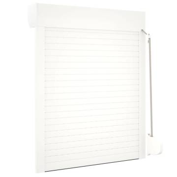 Roller Shutter Aluminium 70x100 cm White | HipoMarket