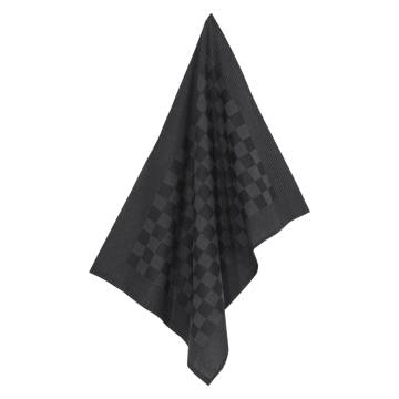 Practical Kitchen Towels 50 pcs Black & Grey - Buy Now