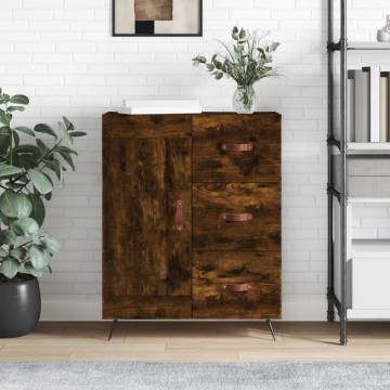 Classic Smoked Oak Sideboard - 69.5x34x90 cm | HipoMarket