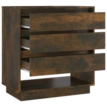 Stylish Smoked Oak Sideboard - 70x41x75 cm | HipoMarket