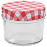 Glass Jam Jars with Lids - 24 pcs, 110 ml | Hipo Market