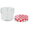 Glass Jam Jars with Lids - 24 pcs, 110 ml | Hipo Market