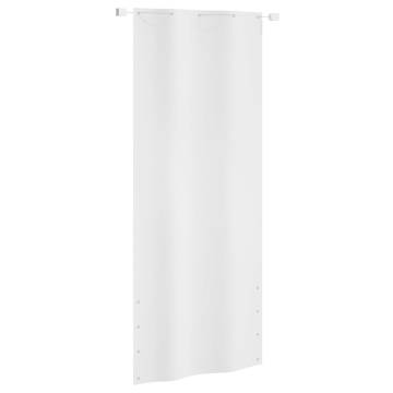 Balcony Screen White 100x240 cm - Privacy & Protection