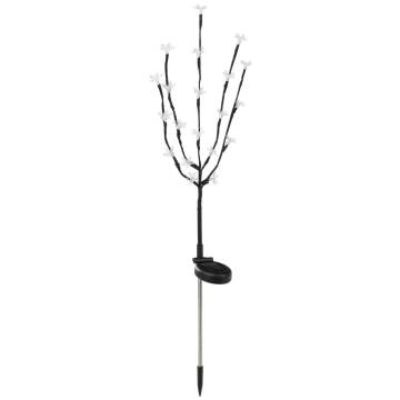 HI LED Blossom Tree Stake Light - 20 Bulbs for Garden Decor