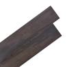 Self-Adhesive PVC Flooring Planks - Dark Brown | 2.51 m²