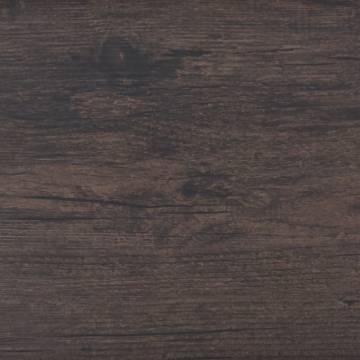 Self-Adhesive PVC Flooring Planks - Dark Brown | 2.51 m²