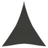 Sunshade Sail 160 g/m² Anthracite 3x4x4 m HDPE Colour anthracite Size 3 x 4 x 4 m Quantity in Package 1 