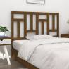 Bed Headboard Honey Brown 205.5x4x100 cm Solid Wood Pine Colour honey brown Size 205.5 x 100 cm Quantity in Package 1 