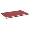 Replacement Awning Fabric Burgundy Red 6x3.5m - Durable Shade