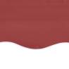 Replacement Awning Fabric Burgundy Red 6x3.5m - Durable Shade