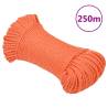 Work Rope Orange 6 mm 250 m Polypropylene Colour orange Quantity in Package 1 Length 250 m Diameter 6 mm 