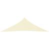 Sunshade Sail Oxford Fabric Triangular 4x4x5.8m - Cream