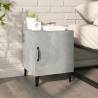 Bedside Cabinet Concrete Grey Engineered Wood Colour concrete grey Quantity in Package 1 