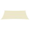 Sunshade Sail Oxford Fabric 2.5x5 m - Cream | Hipo Market