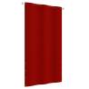 Balcony Screen Red 120x240 cm Oxford Fabric Colour red Size 120 x 240 cm Quantity in Package 1 