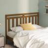 Bed Headboard Honey Brown 166x4x100 cm Solid Wood Pine Colour honey brown Size 166 x 100 cm Quantity in Package 1 