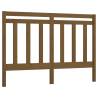 Honey Brown Solid Wood Bed Headboard - Stylish & Durable | HipoMarket