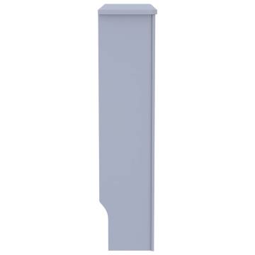 Stylish MDF Radiator Cover Grey 78 cm - Hipomarket