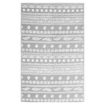 Trendy Outdoor Rug Grey 160x230 cm - Perfect for Patios