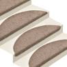 Self-Adhesive Stair Mats - 5 Pcs Cream | Hipomarket