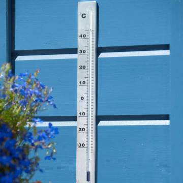 Nature Outdoor Wall Thermometer - Easy to Read & Durable