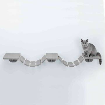 TRIXIE Wall-mounted Cat Climbing Ladder - Taupe 150x30 cm