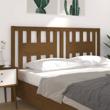 Headboard Honey Brown - Solid Wood Pine | Stylish Bedrooms